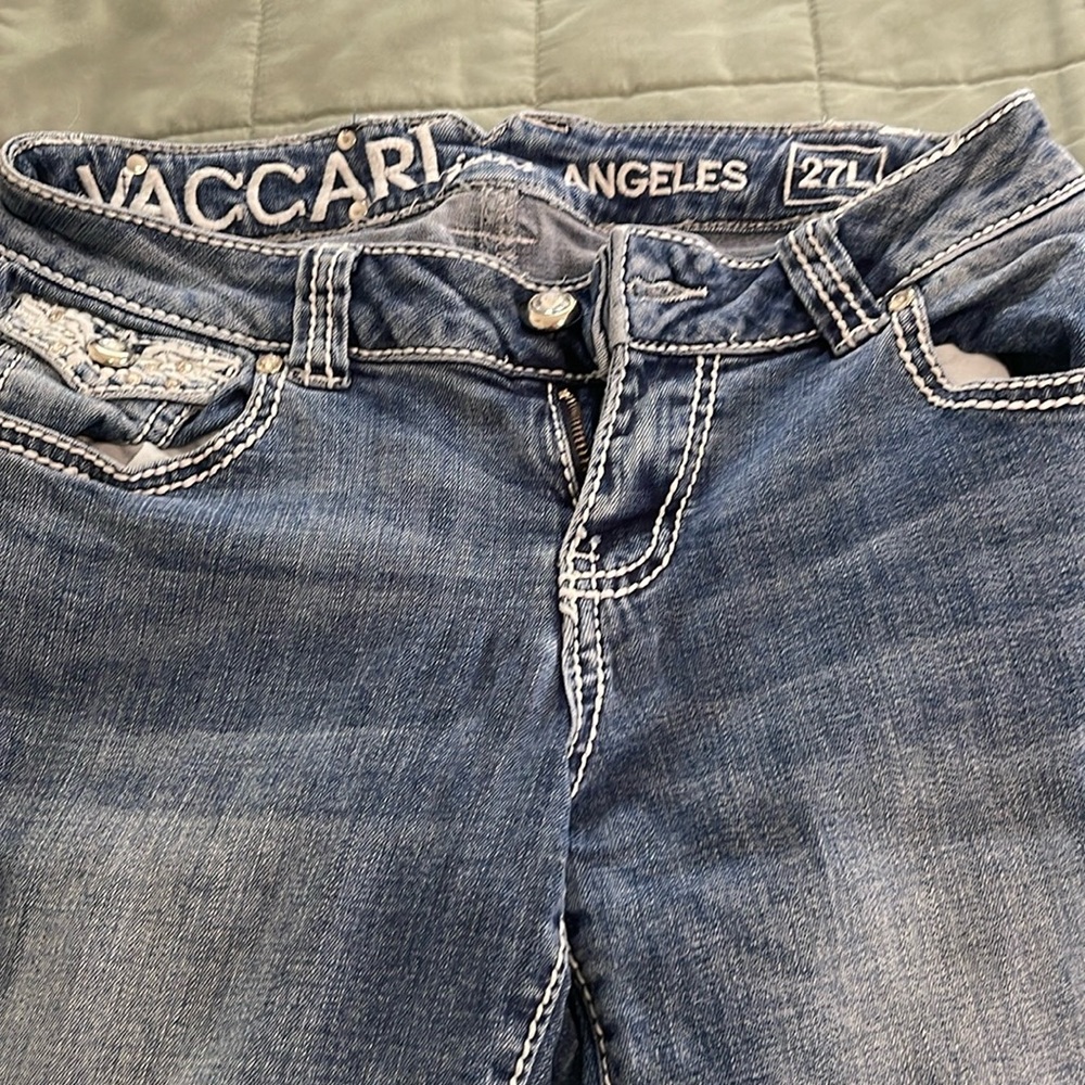 Women's Boot Cut Blue Jeans